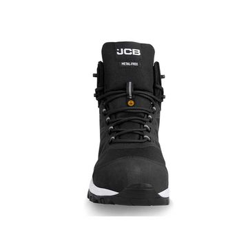 JCB Supreme Hi Top Black/White Carbon Toe ( UK Size 10 )