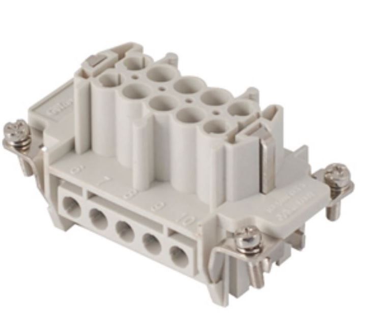24P+E Female Connector Insert No1-24