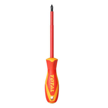 Total Tools Screwdriver Insulated CR-V,PZ2×100 Industrial