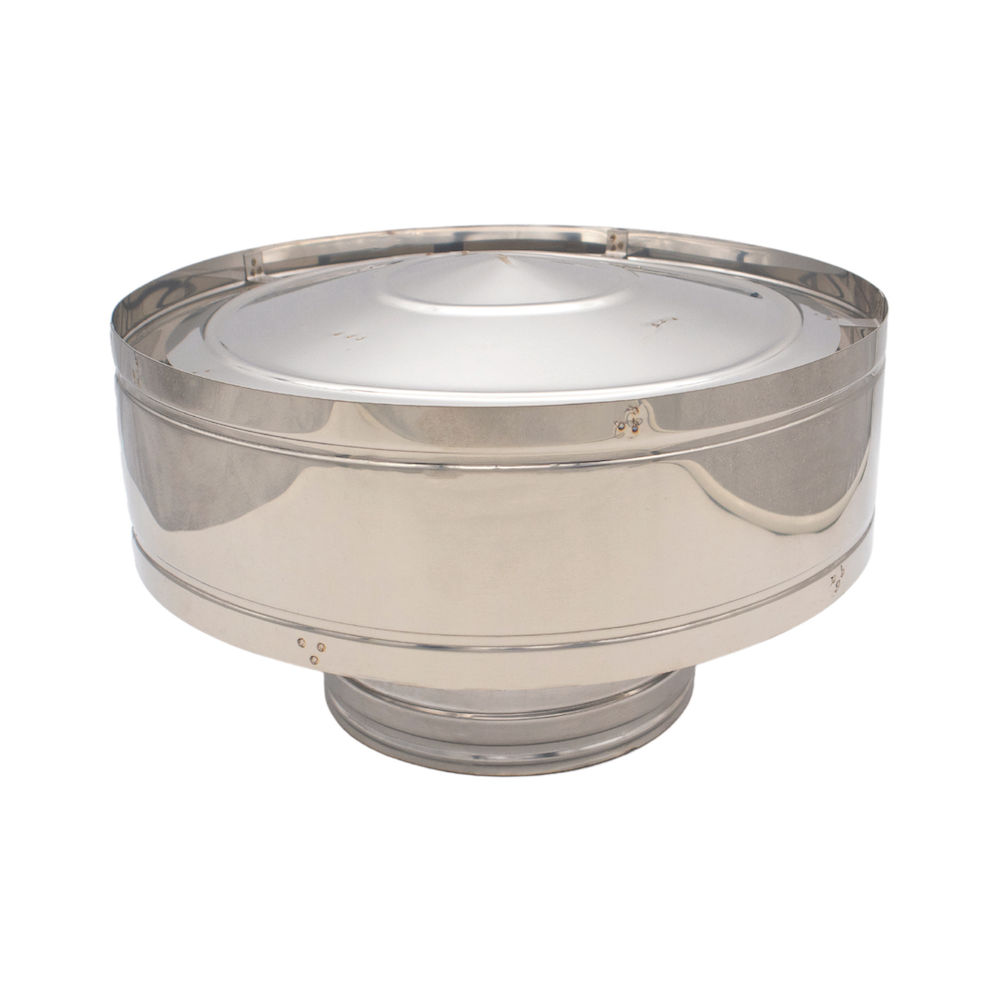 ECONOFIRE 150MM Double Skin Drum-Hat Cowl