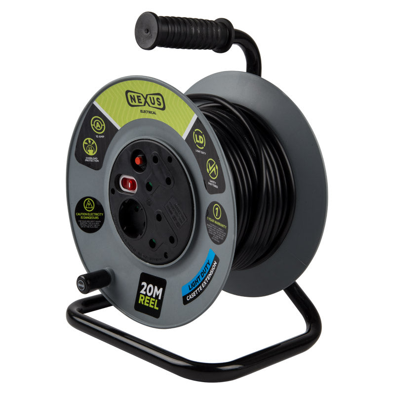 Nexus Extension Reel Plastic 20 M 1.0 Mm 10 A
