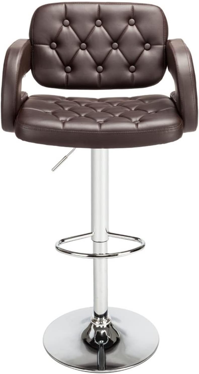 Bar Stools / Kitchen Counter Breakfast Chair/s- Brown - 1 Pack