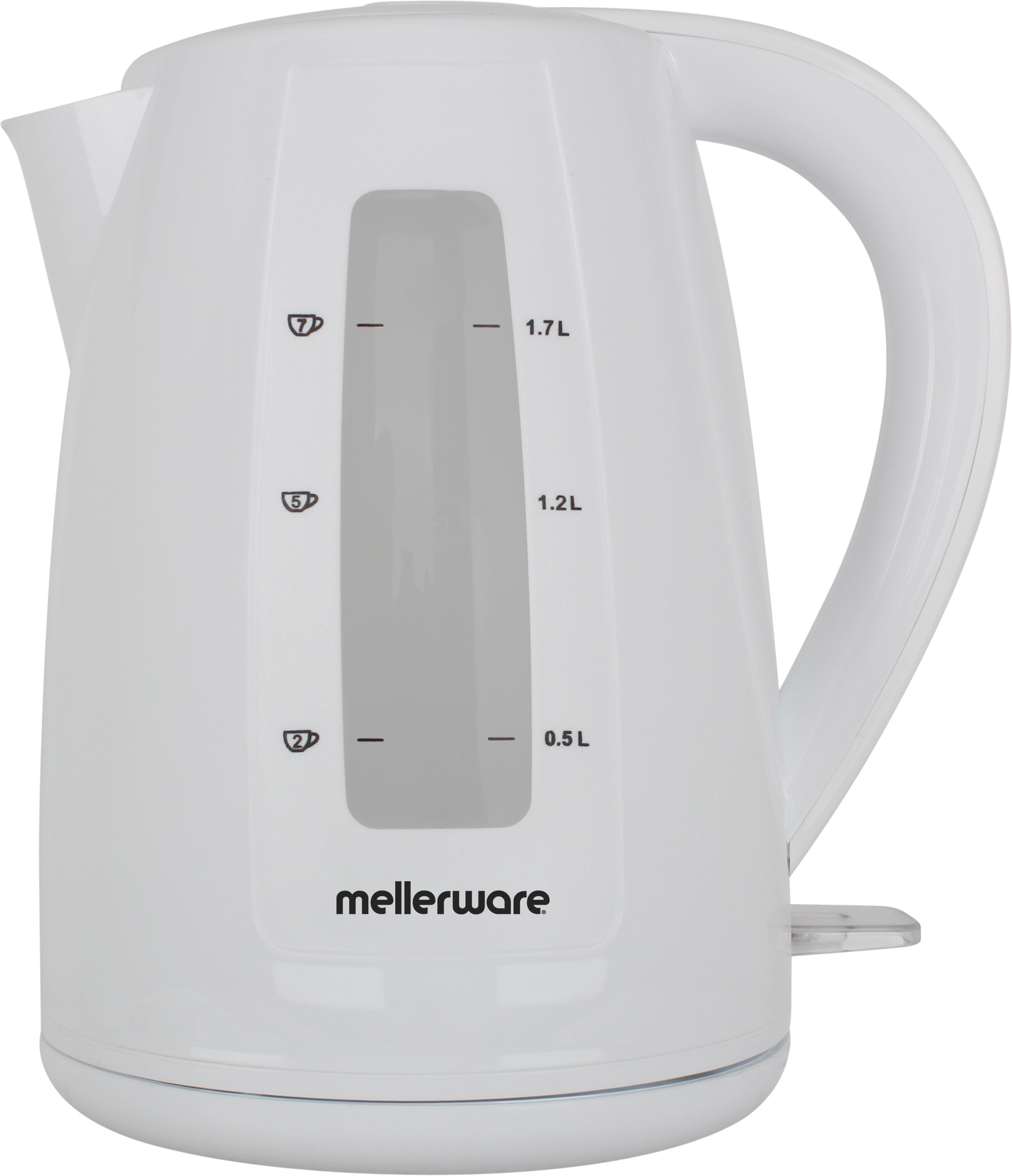 Mellerware Kettle 360 Degree Cordless Plastic Black