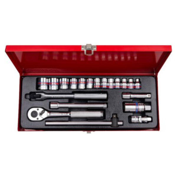King Tony - Socket Set 3/8" Imperial 1/4" - 7/8" 12P
