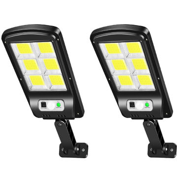 120 LED  Outdoor Led IP66 Solar Street Lamp Pack of 2