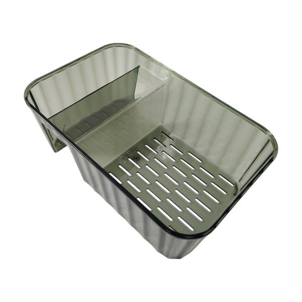 Dual Compartment Acrylic Container Box For Everyday Use - 438728