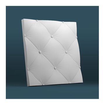 Leather Style 3D Wall Panel 500x500x25mm Set of 4