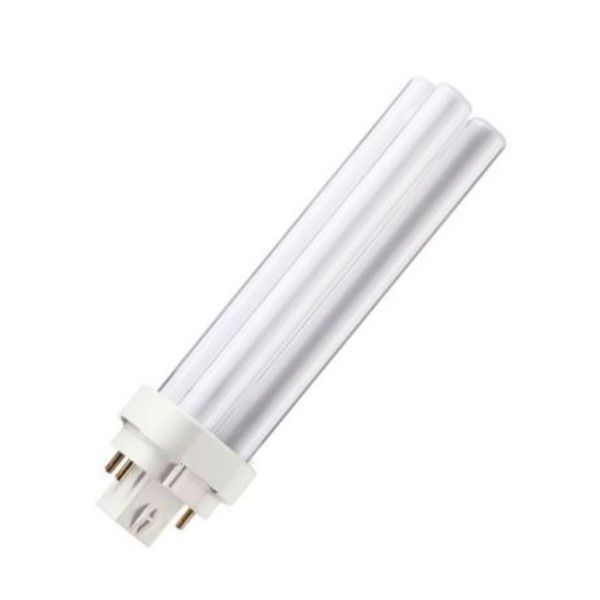 18W Cool White G24Q2 CF Lamp 4 Pin