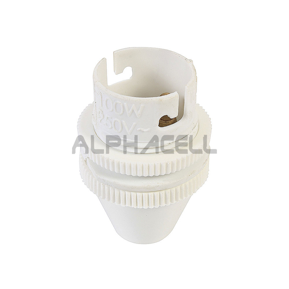 LAMPHOLDER 10MM WHITE