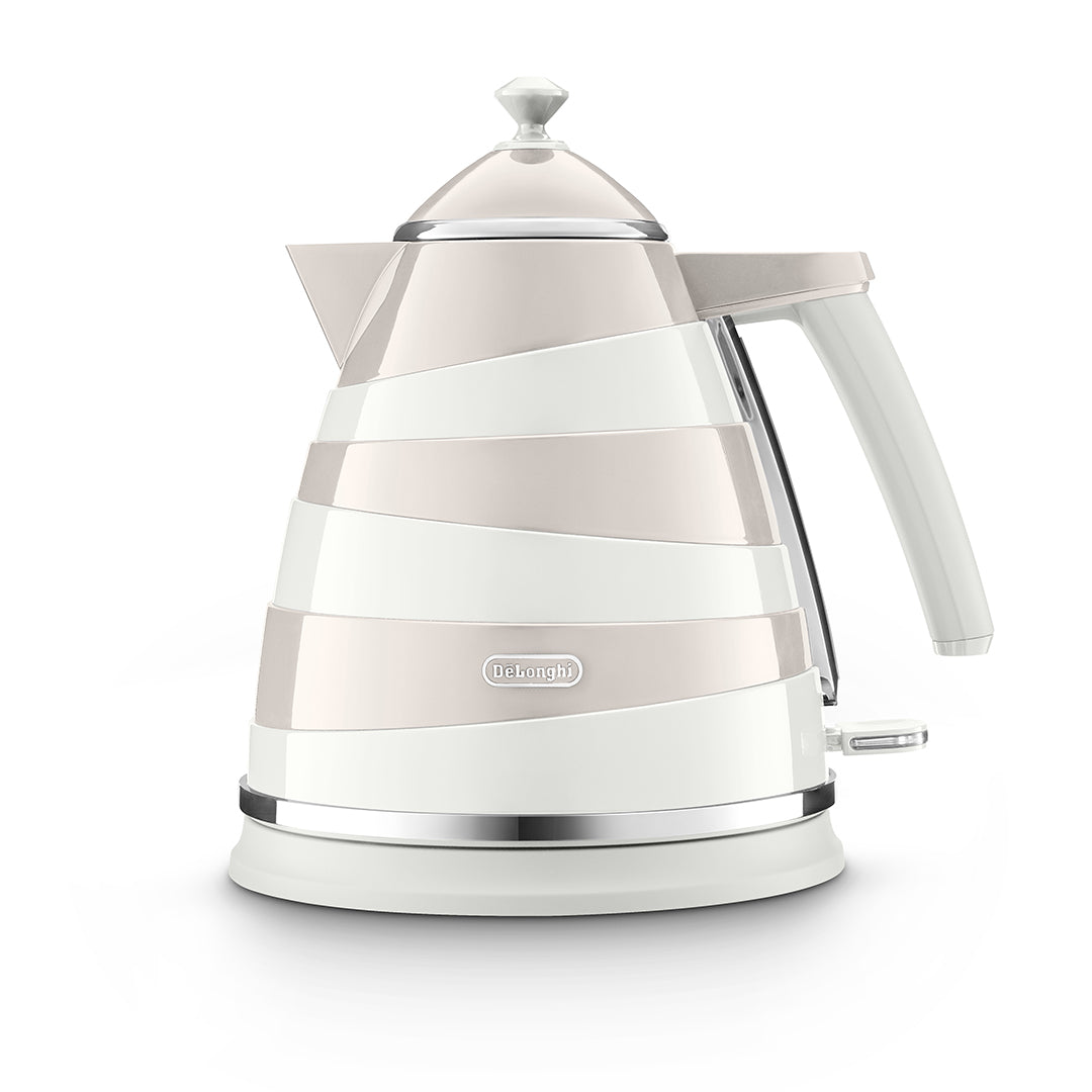 DeLonghi Avvolta Class Kettle - Graceful White KBAC3001.W