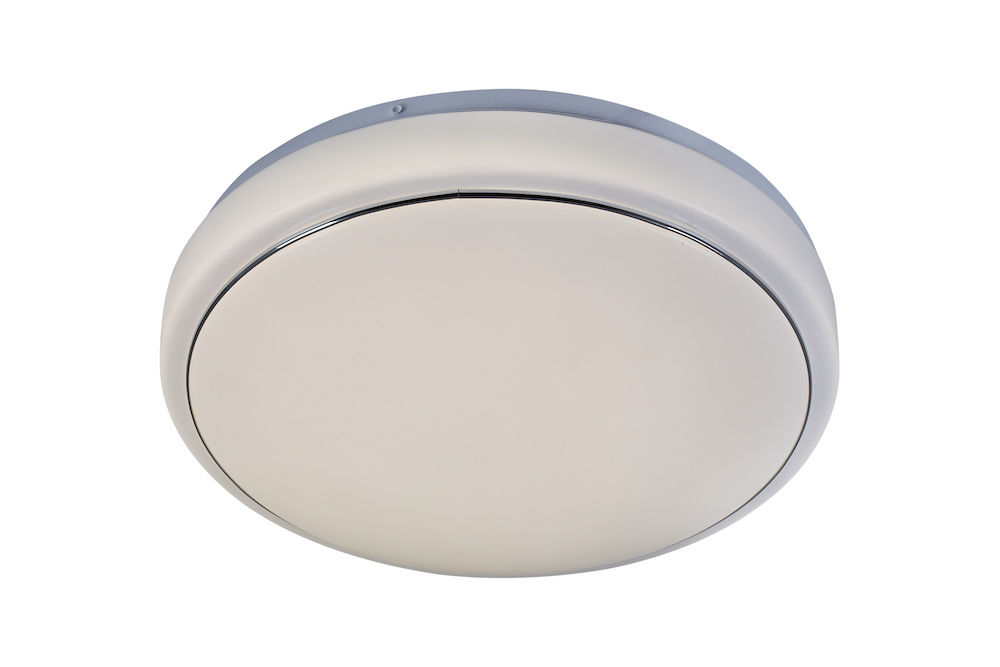 Eurolux Power LED Indoor Ceiling Light 325mm Silver Ring