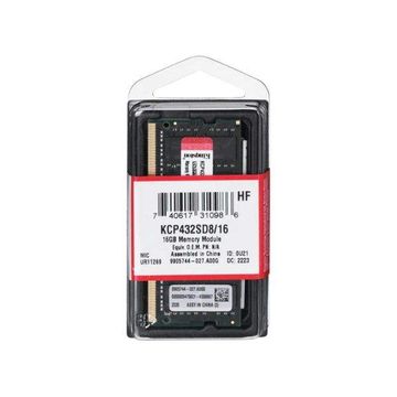 Kingston 16Gb Ddr4 3200Mhz Sodimm