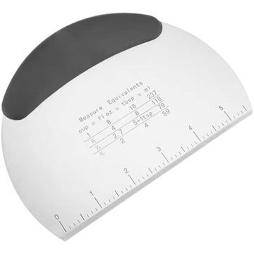 Stainless Steel Dough Scraper and Cutter - 2 Pack