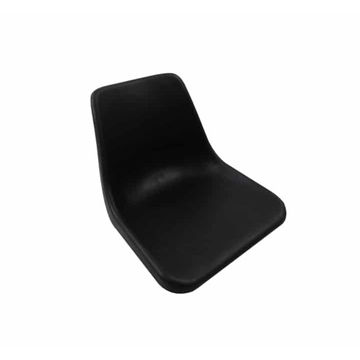 Vividitto - Econo School Chair Seat - Charcoal