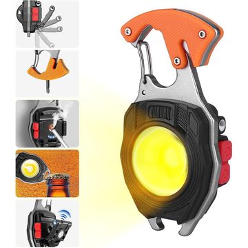 Mini LED Portable Rechargeable Work Light Multifunctional 8 in 1