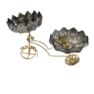 Muett Triloft Golden Tricycle Serving Tray