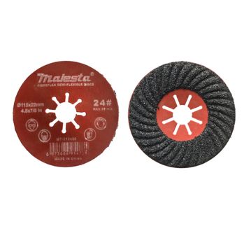 Majesta Fibreflex Semi Flexible Surface Grinding Disc 115mm 24 Grit