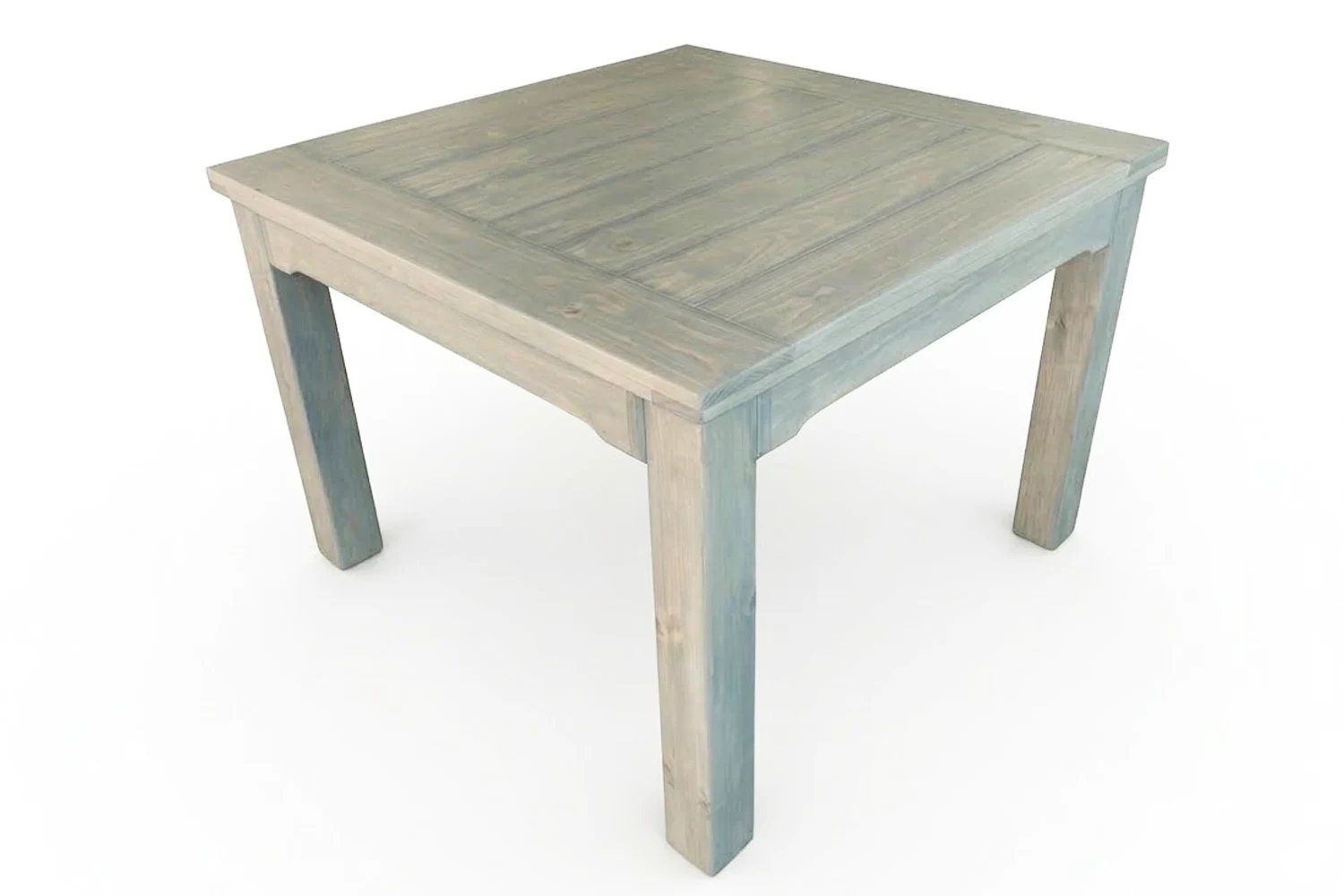 Aged Pine Patio Dining Table 4-Seater (Undercover Only)