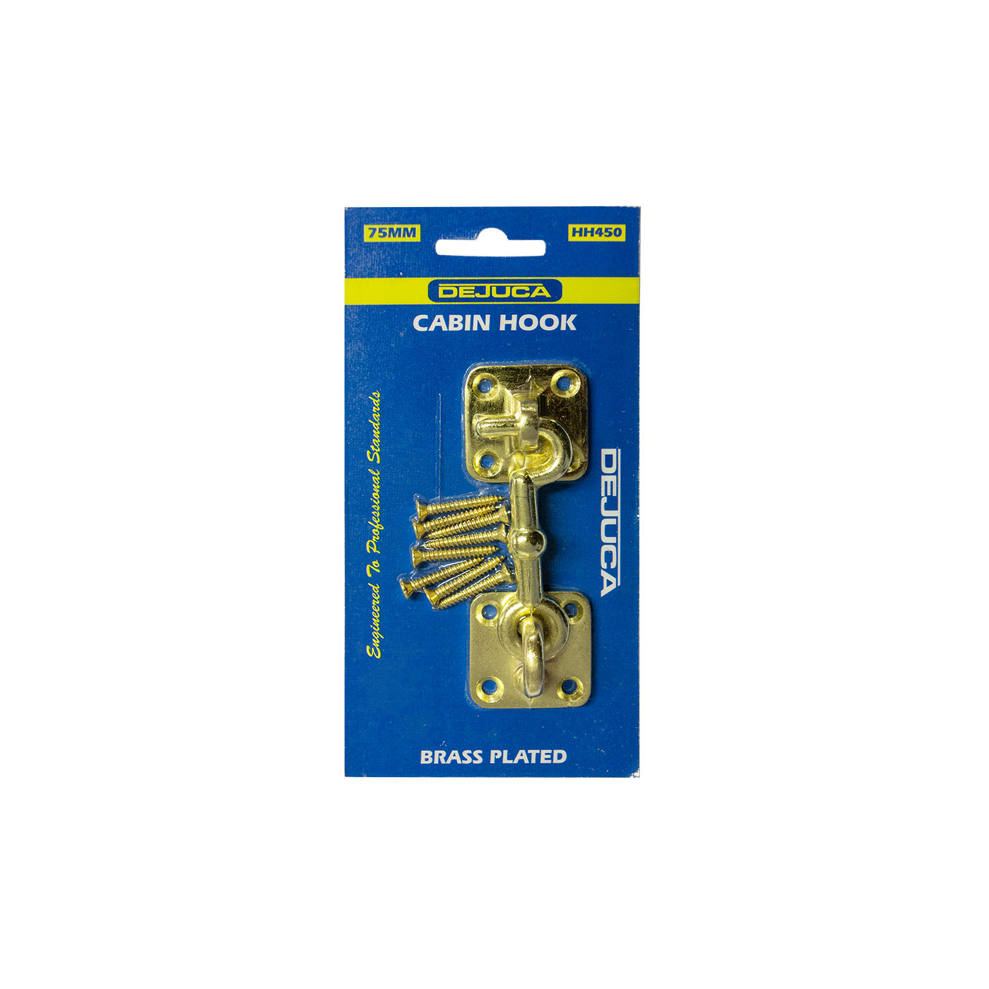 Dejuca - Cabin Hook - Bp - 75mm - 1/Card - 10 Pack