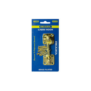 Dejuca - Cabin Hook - Bp - 75mm - 1/Card - 10 Pack