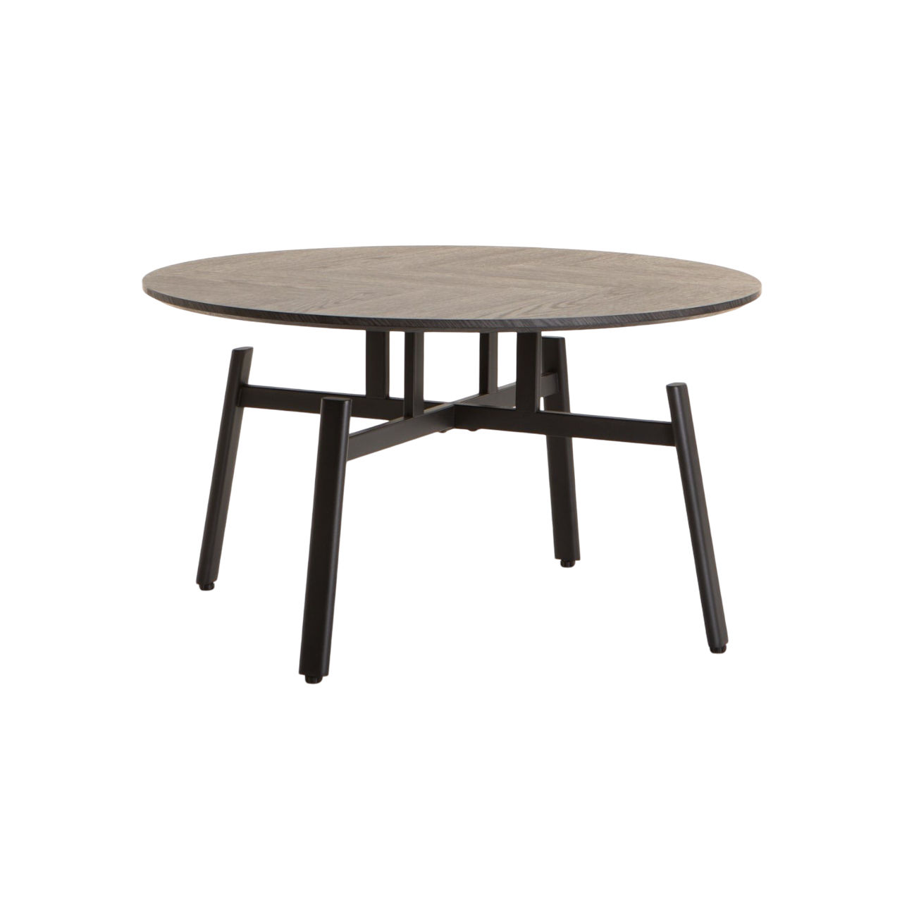 Vividitto - Guinness 80cm Round Coffee Table - Ebony