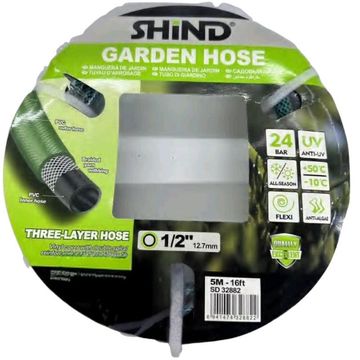 Shind UV-Resistant Flexi Garden Hose