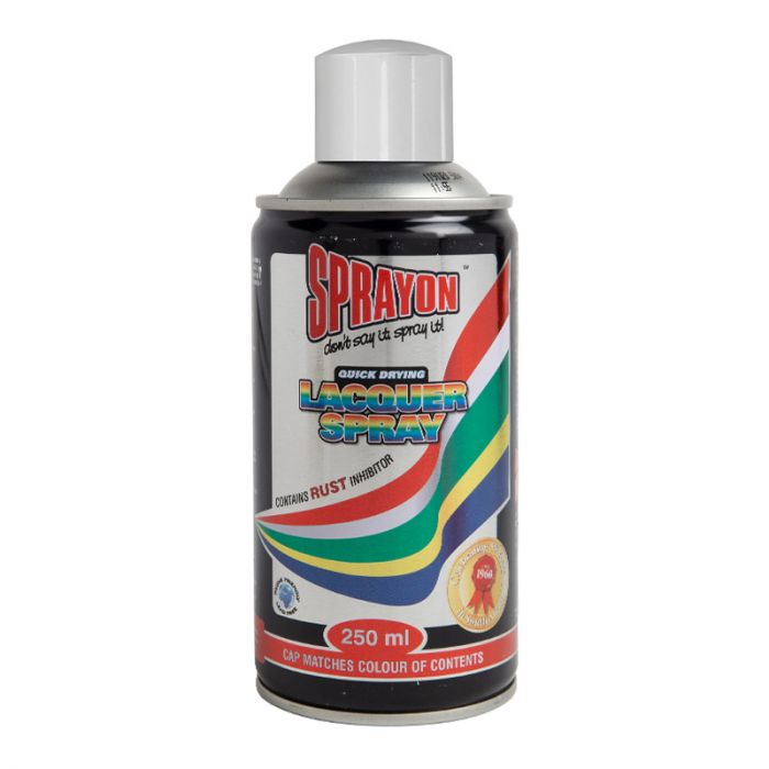 Sprayon - Std Spray Paint Mist Grey 250ml - 2 Pack