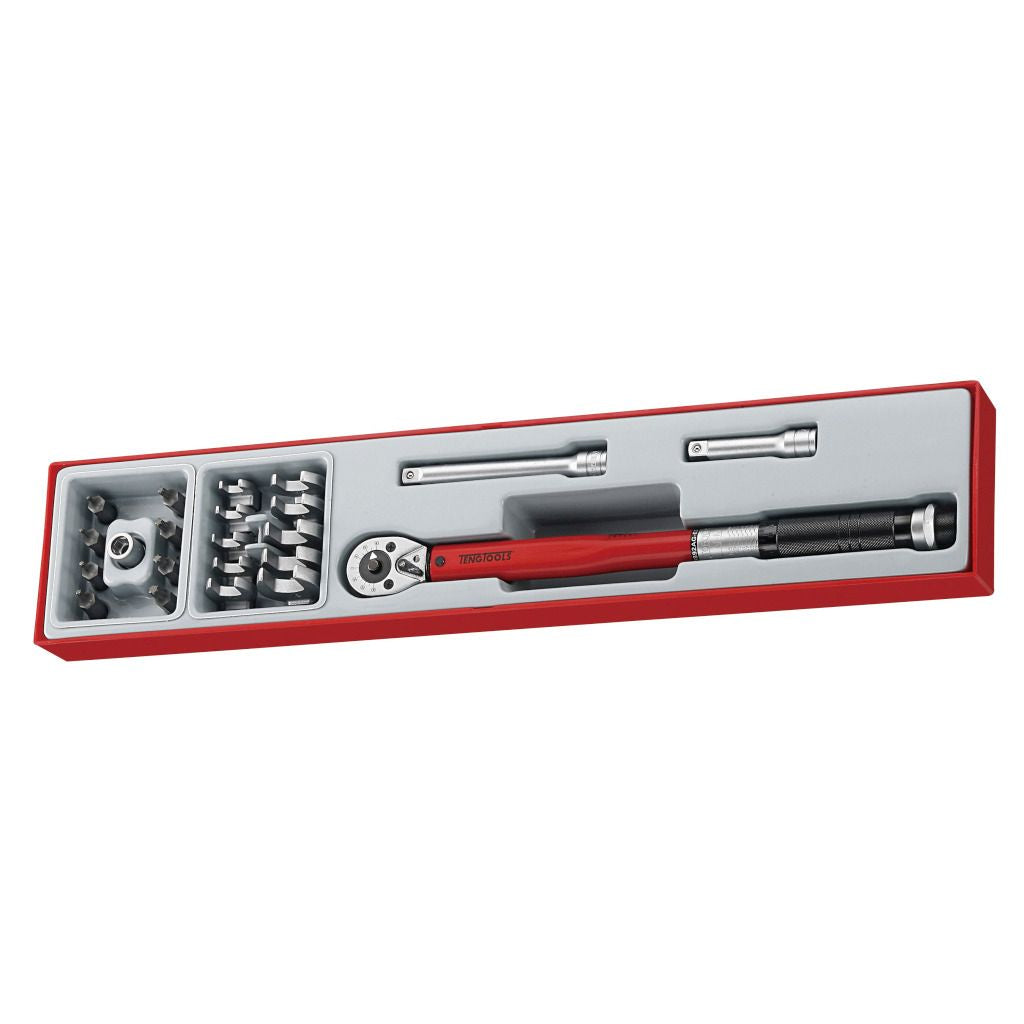 22PC 3/8inch Drive Torque Wrench Set