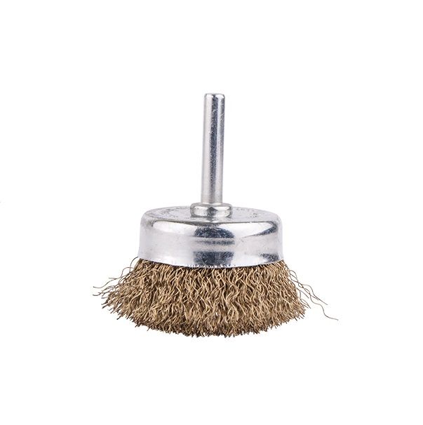 Tork Craft - Wire Cup Brush 50mm x 6mm Shaft - 3 Pack