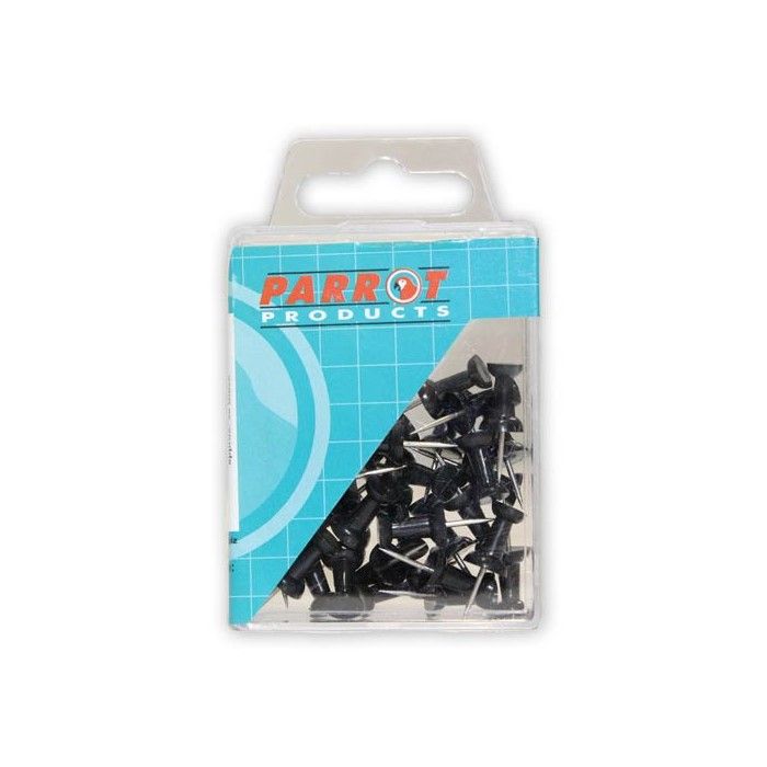 Push Pins (Boxed 30 - Black)