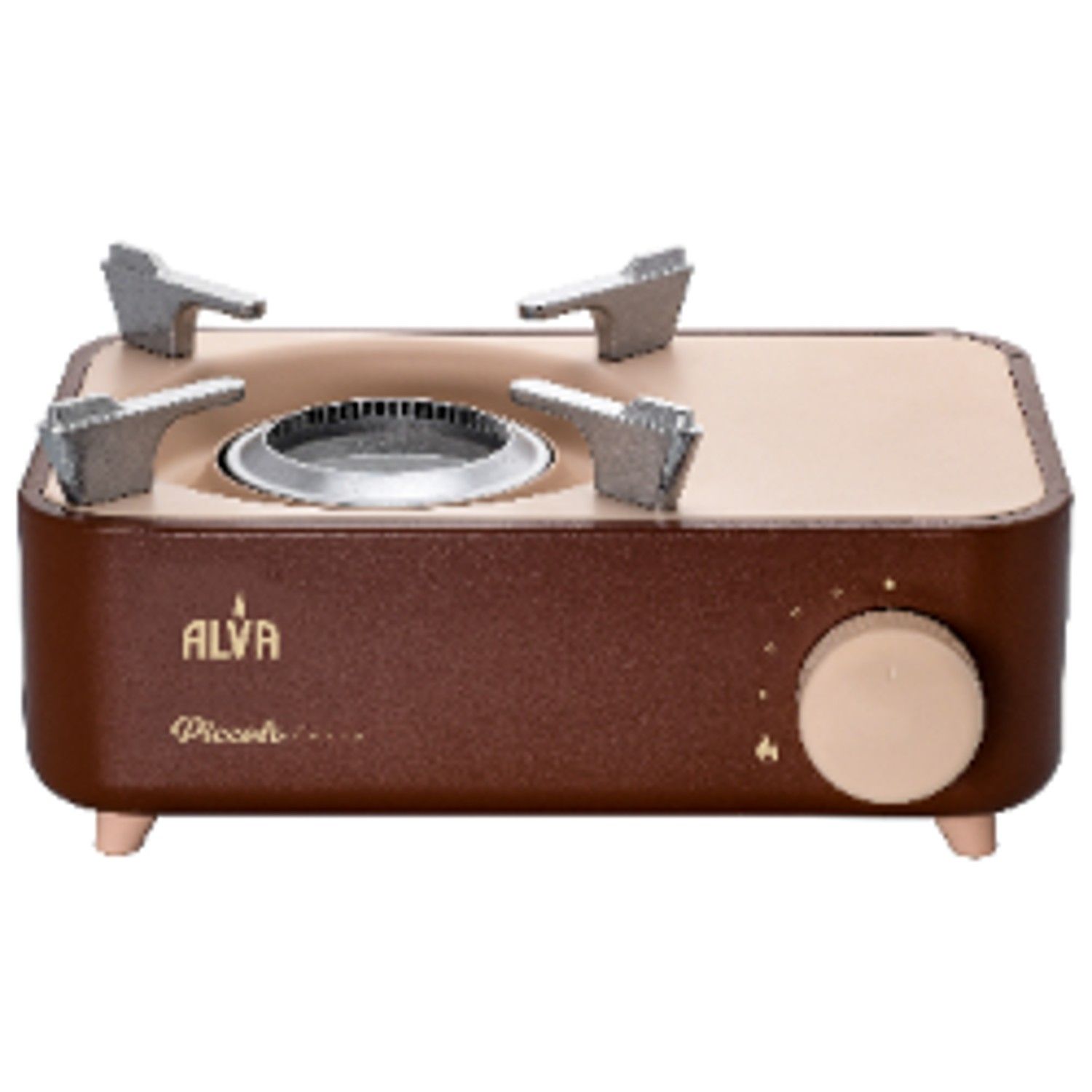 ALVA - BUTANE MINI STOVE – PICCOLO + CARRY CASE - CHOCO