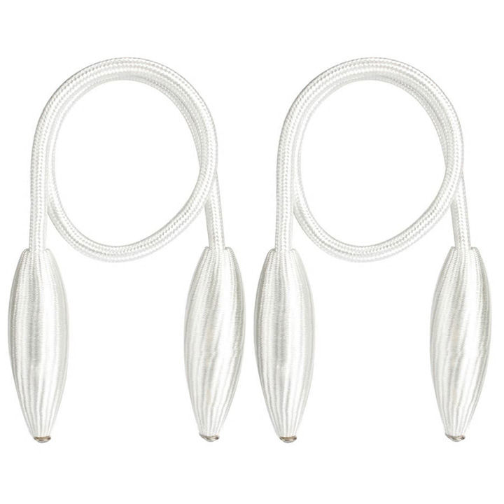 Matoc Designs Twist Wrap Curtain Tieback - White