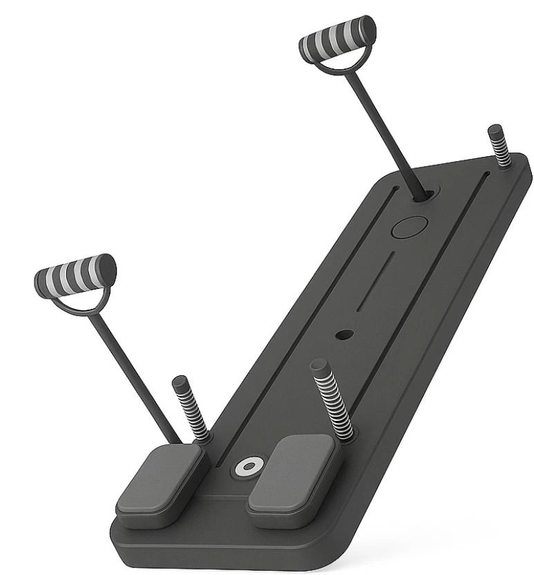 5 in 1 Multi-Purpose Home Foldable Pilates Reformer Board black