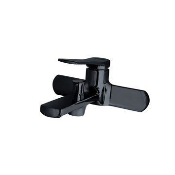 Verona Bath Mixer Brass - Matt Black