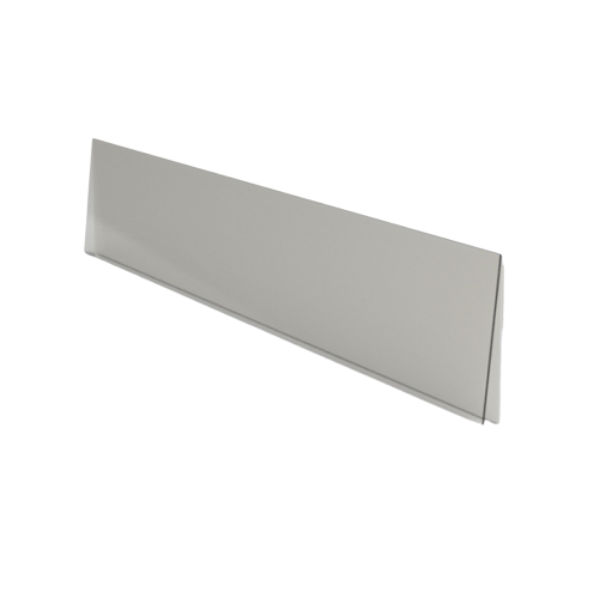 LiP STRiP – Peel & Stick Shelf-Edge Label Holder with Anti-Fall Lip (250p/box) White