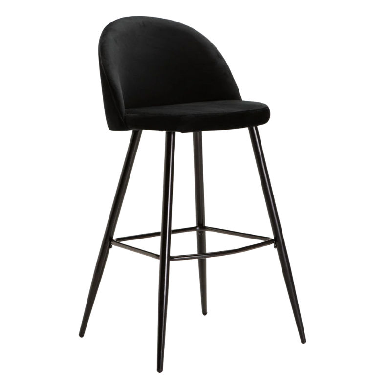 Sophia Velvet Kitchen Stool
