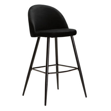 Sophia Velvet Kitchen Stool