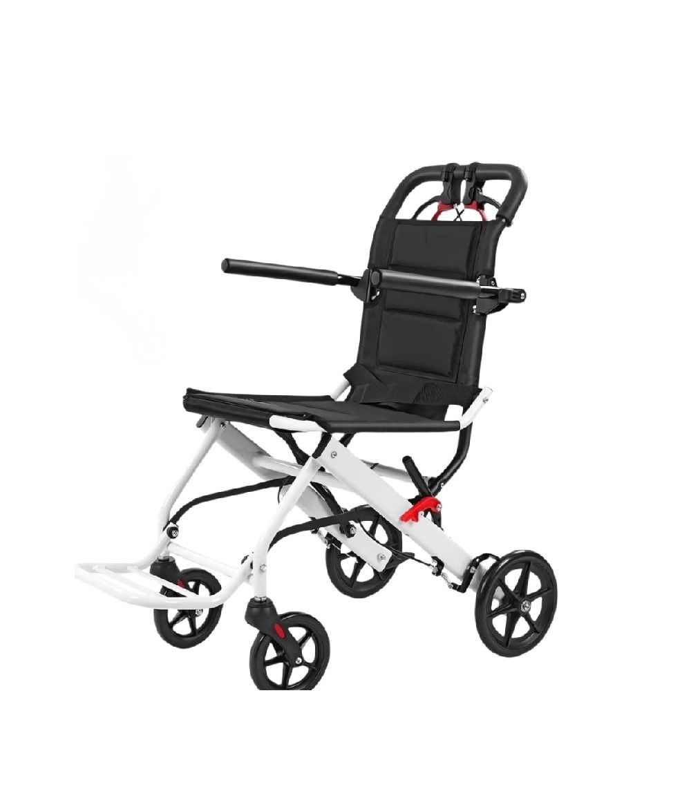 Foldable lightweight wheelchair