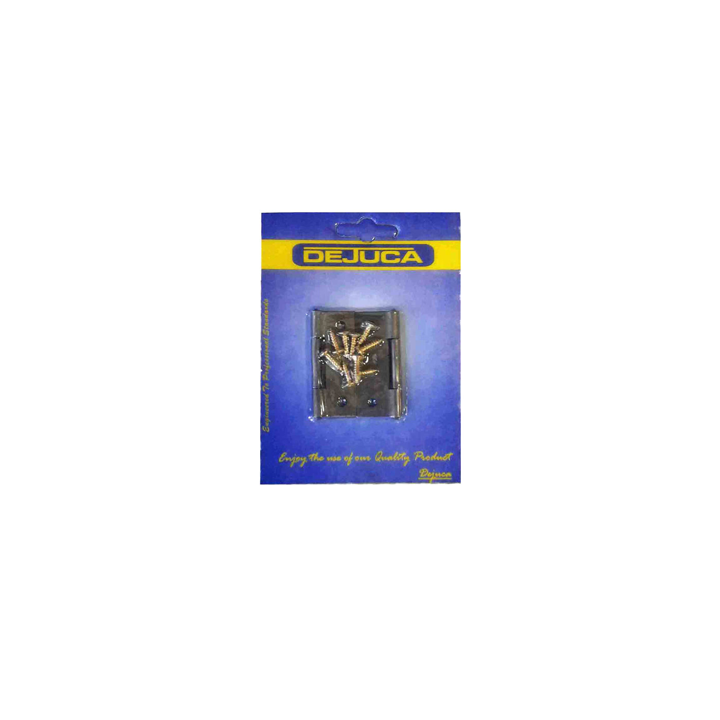 Dejuca - Butt Hinge - Sc - 50mm - 1pair/Card  - 3 Pack