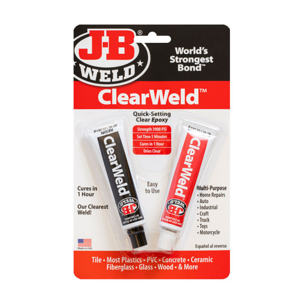 J-B Weld ClearWeld - Twin Tubes