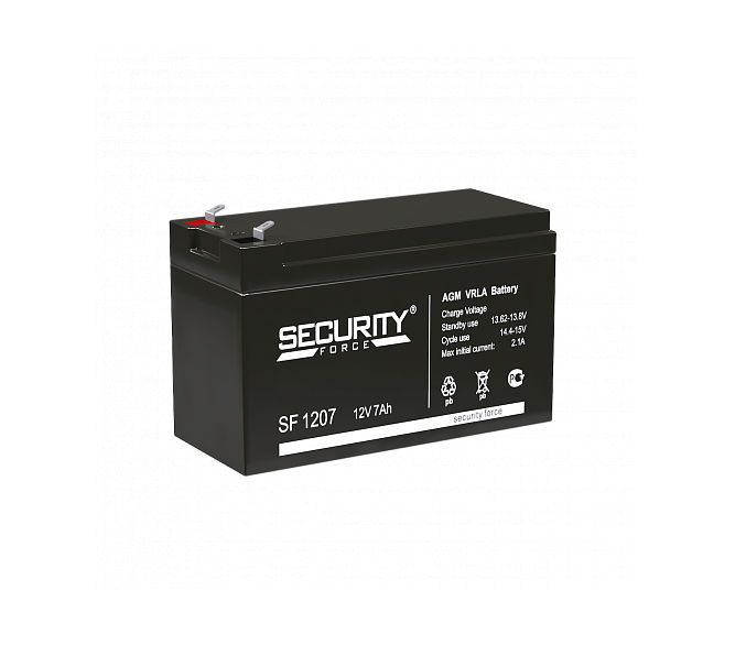 Security Force 12V 7Ah AGM Battery
