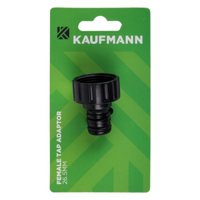 Kaufmann - Female Tap Adaptor - Gardening - 19mm-20mm - Bulk Pack of 20