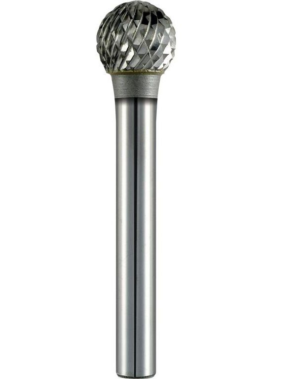 ALPEN - TC Rotary Burr 12mm Spherical for Hard Metals
