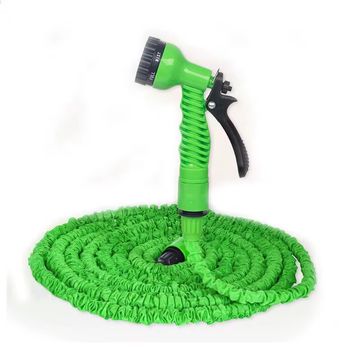 Expanding Garden Water Hose Pipe with 7 Function Spray Gun Expandable Flexible Magic Hose Anti-leakage Lightweight Easy Storage