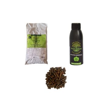 Neem Naturals All-in-1 Natural Combo (Neem Oil + Neem Pellets + Neem Powder)