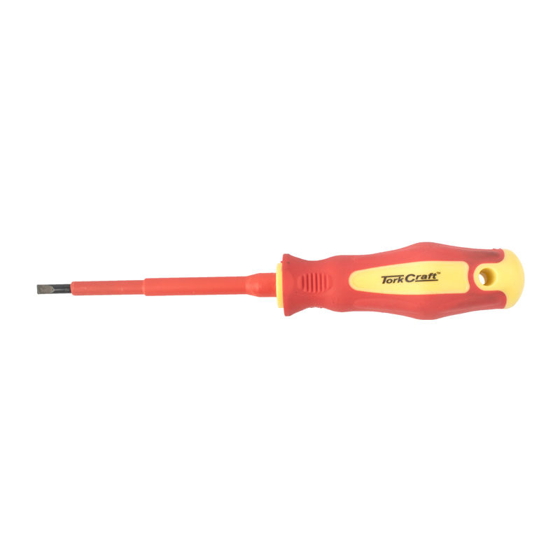 Tork Craft - Screwdriver Insulated Slot 0.8 x 4 x 100mm Vde - 5 Pack