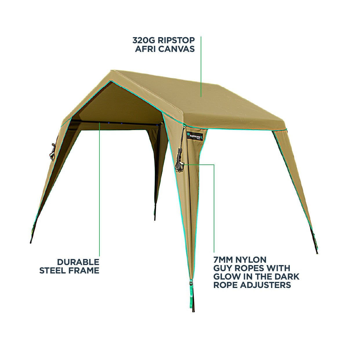 Kaufmann X Afri-Canvas Gazebo Compact