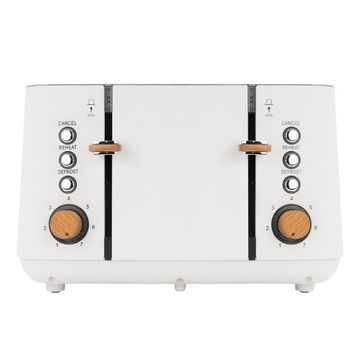 Boden Stark 4-Slice Stainless Steel Toaster - Anson Collection