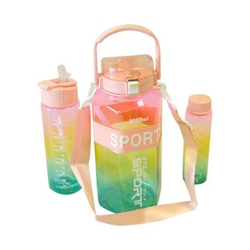 BoldBurst Water bottle - 3pcs - Pink