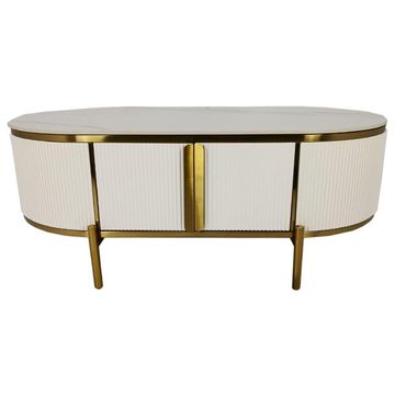 Sleek And Elegant Coffee Table White